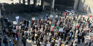 He took a Molotov cocktail to an ICE protest. Now the SoCal man is going to prison.