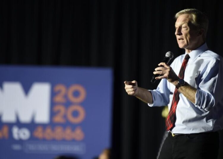 Billionaire Tom Steyer’s $192.4-million self-funded California gubernatorial bid shatters records