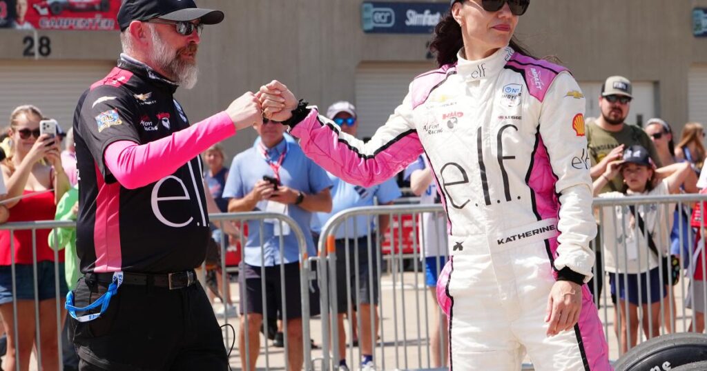 Katherine Legge is first woman to attempt ‘The Double,’ driving the Indy 500 and Coca-Cola 600 in one day