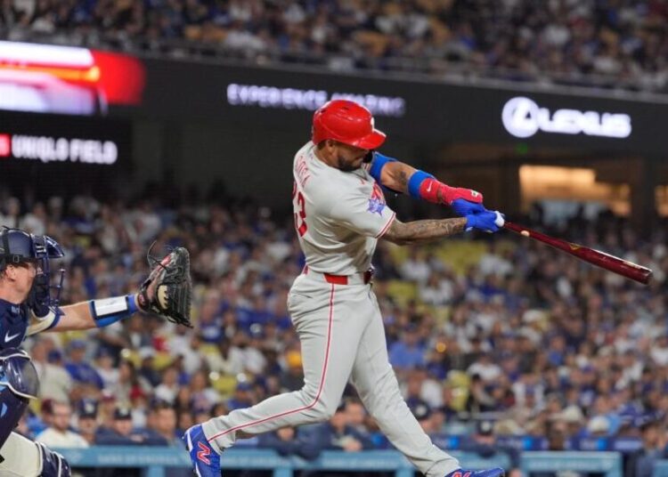 Tanner Scott struggles to execute and Phillies make him pay in Dodgers’ loss