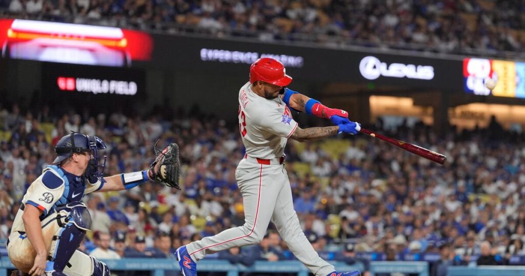 Tanner Scott struggles to execute and Phillies make him pay in Dodgers’ loss