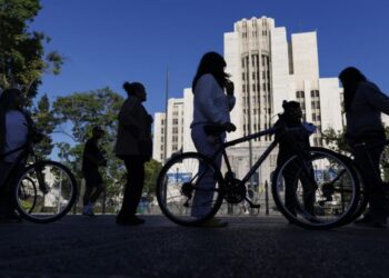 At L.A. County General, salvaging the bicycles that patients left behind
