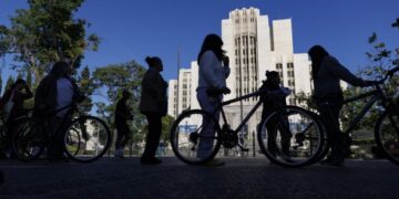 At L.A. County General, salvaging the bicycles that patients left behind