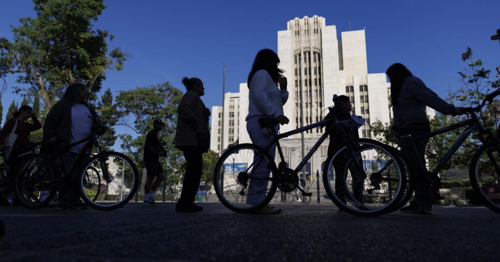 At L.A. County General, salvaging the bicycles that patients left behind