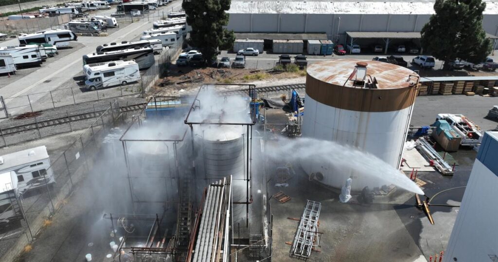 Orange County leaders say previously evacuated area is safe. Experts say risks still linger