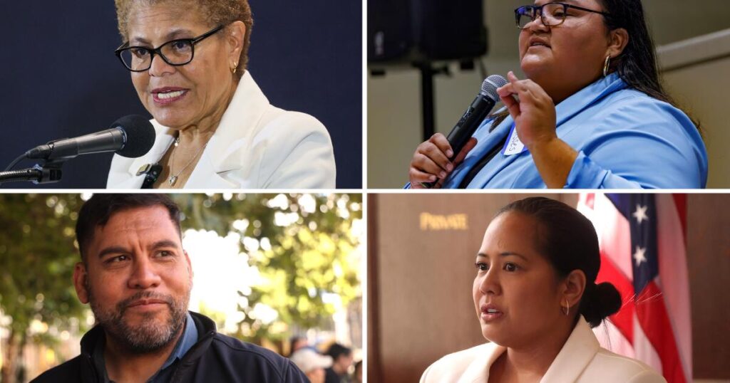 City Council progressives snub Raman, endorse Bass in L.A. mayor’s race