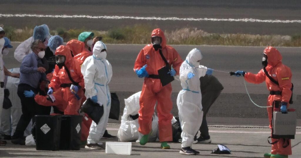2 more passengers evacuated from cruise ship test positive for hantavirus