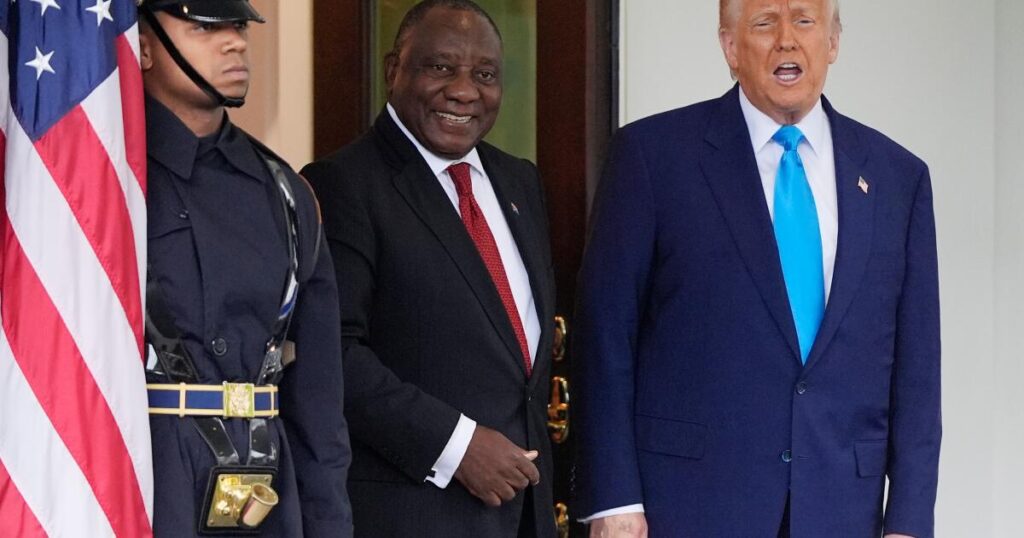 South African government and Afrikaners reject U.S. claim of a humanitarian emergency for white people