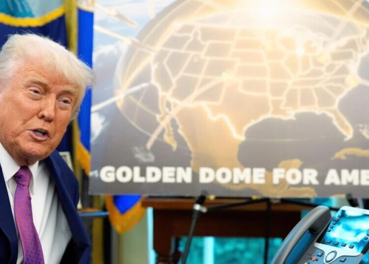 Trump’s proposed ‘Golden Dome’ estimated to cost $1.2 trillion, far more than he initially said