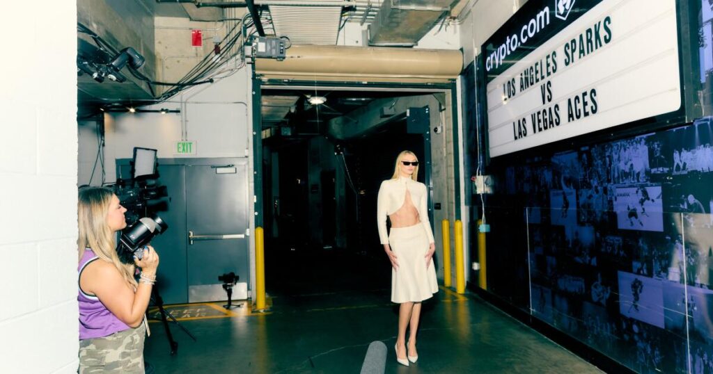 The Sparks tunnel walk is an exhilarating act of ownership — and perfect ab showcase