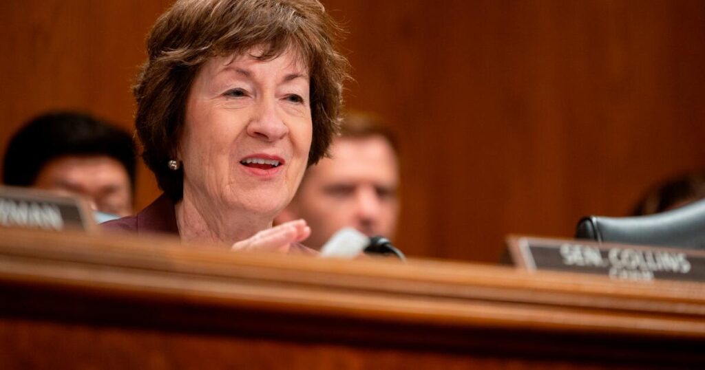 Republican Sen. Susan Collins discloses her longtime tremor after scrutiny in Maine’s Senate race