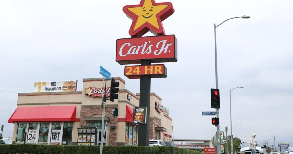 Struggling Carls Jr. franchisee plans to close 10 and sell 49 California locations