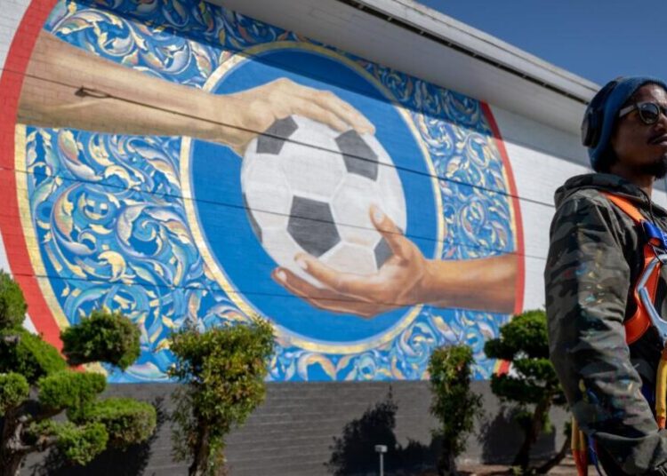 Artists, community come together to welcome World Cup to Inglewood with murals and more