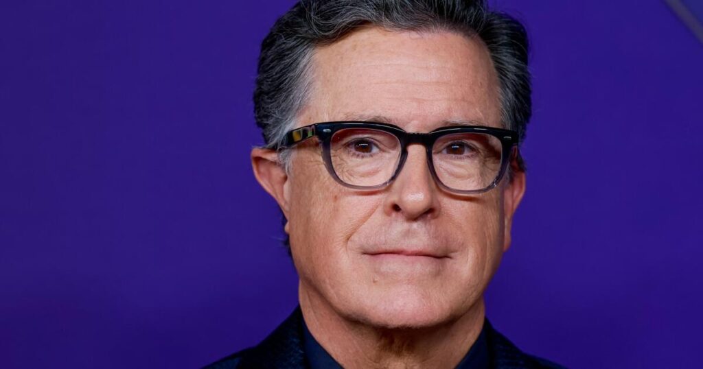 Stephen Colbert’s surprise public access spot sparks short-lived CBS copyright fray