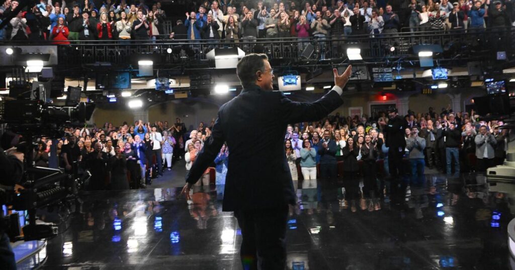 Stephen Colbert takes final bow on ‘The Late Show’ with Paul McCartney as final guest