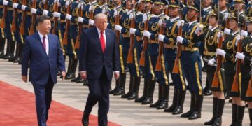 Trump marvels at Chinese power as summit kicks off