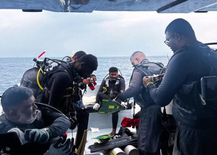 Military diver dies off Maldives searching for bodies of 4 who perished in underwater cave