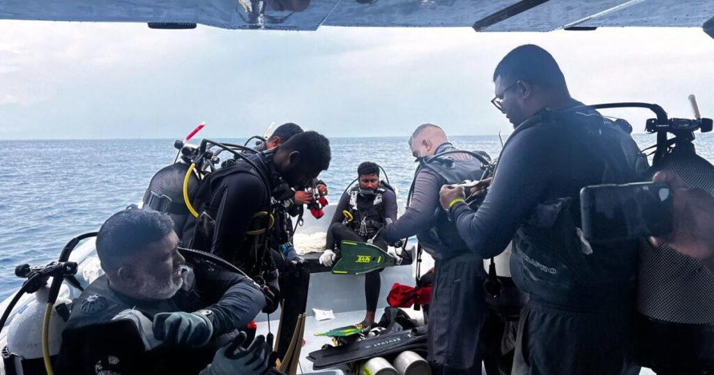 Military diver dies off Maldives searching for bodies of 4 who perished in underwater cave