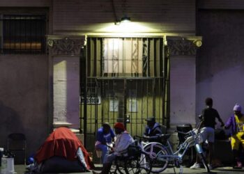 Homeless people on Skid Row were paid to register to vote, feds charge