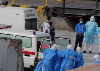 Dozens of passengers left hantavirus-stricken cruise ship after 1st fatality