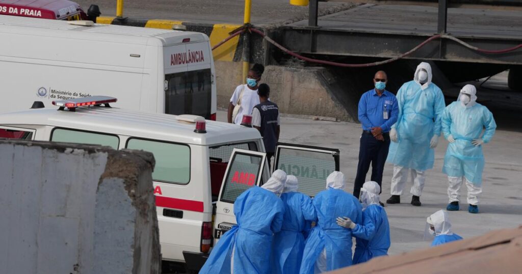 Dozens of passengers left hantavirus-stricken cruise ship after 1st fatality