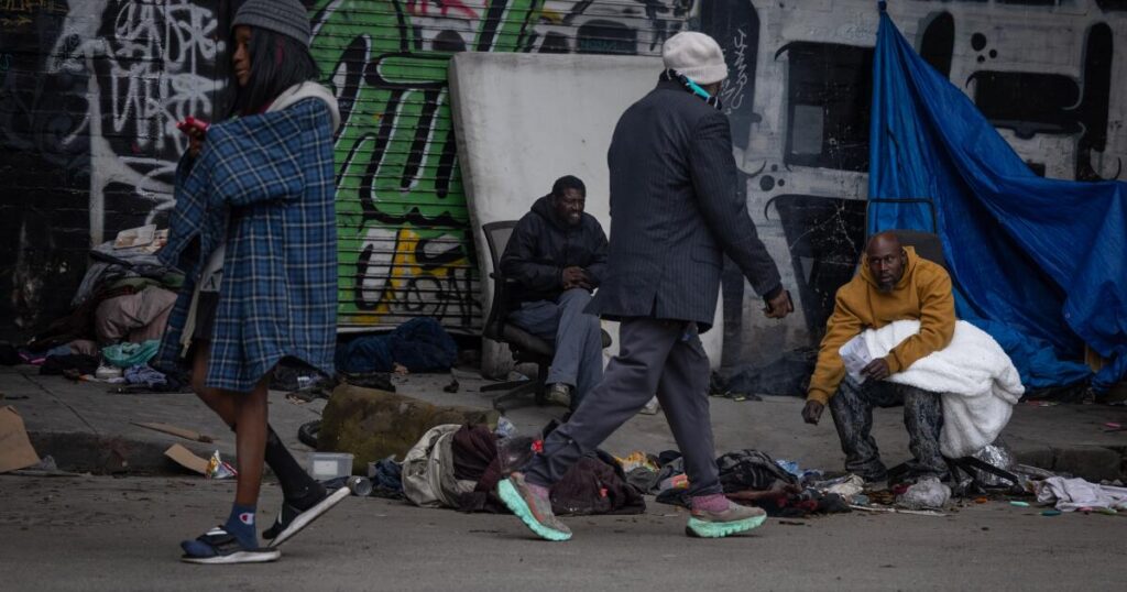 L.A.’s mayoral candidates aren’t interested in the real Skid Row