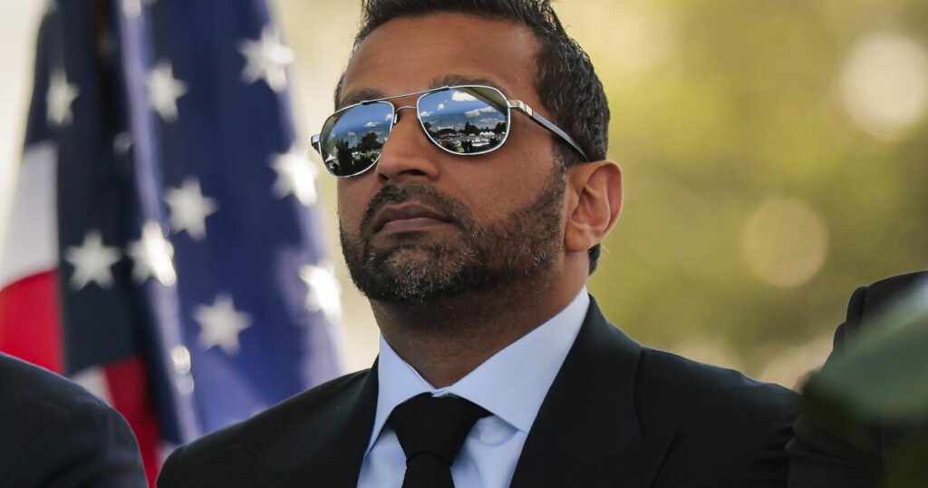 The Navy’s inexcusable accommodation of Kash Patel
