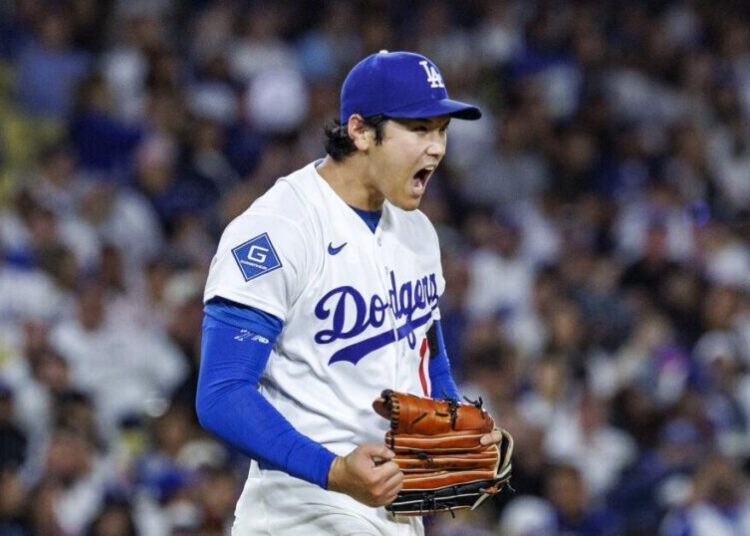 Shohei Ohtani holds Giants scoreless, Dodgers’ bats heat up to snap losing streak