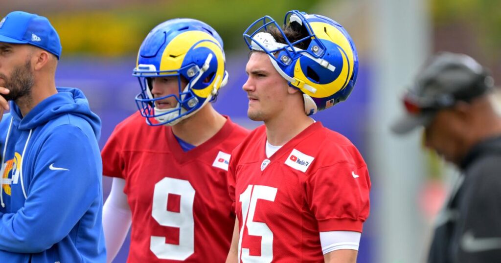 Why Rams’ decision to draft Ty Simpson is also an investment in Matthew Stafford
