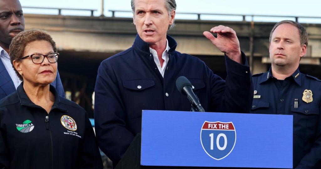 Newsom endorses Bass days before L.A. mayoral primary