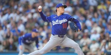 Dodgers bullpen extends scoreless streak, beat Brewers with help from Yoshinobu Yamamoto