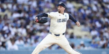 Blake Snell gets no help from the Dodgers’ offense in loss to Braves