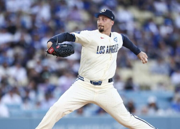 Blake Snell gets no help from the Dodgers’ offense in loss to Braves