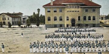 At ease — permanently. The SoCal military academies that thrived and then folded their tents