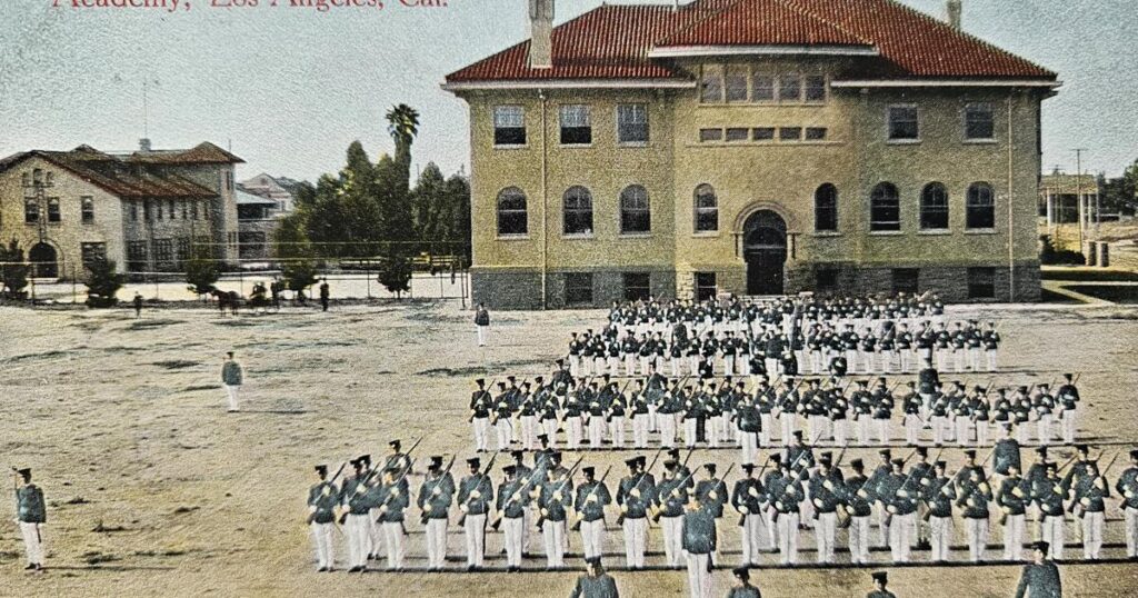 At ease — permanently. The SoCal military academies that thrived and then folded their tents