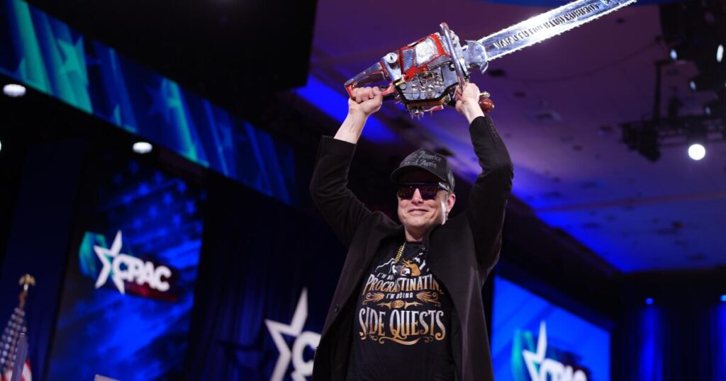 Elon Musk’s chainsaw has brought world health crashing down