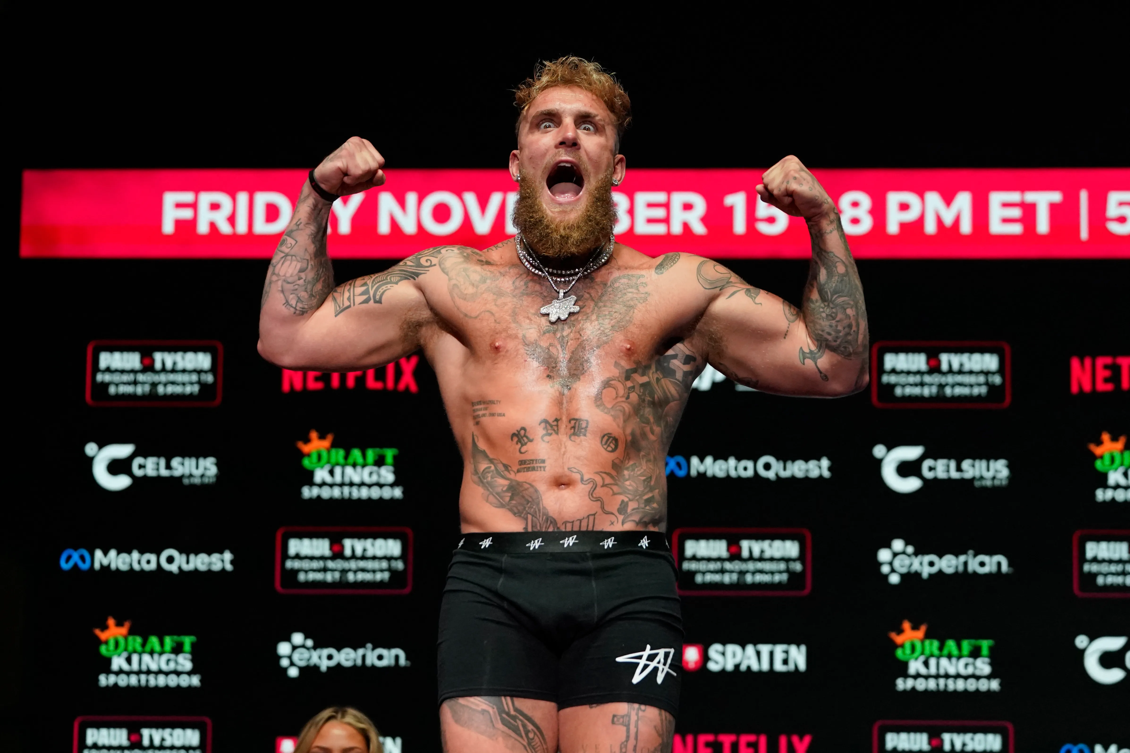 Jake Paul weighing in