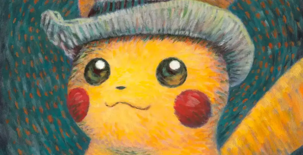 Van Gogh Pikachu Promo Card