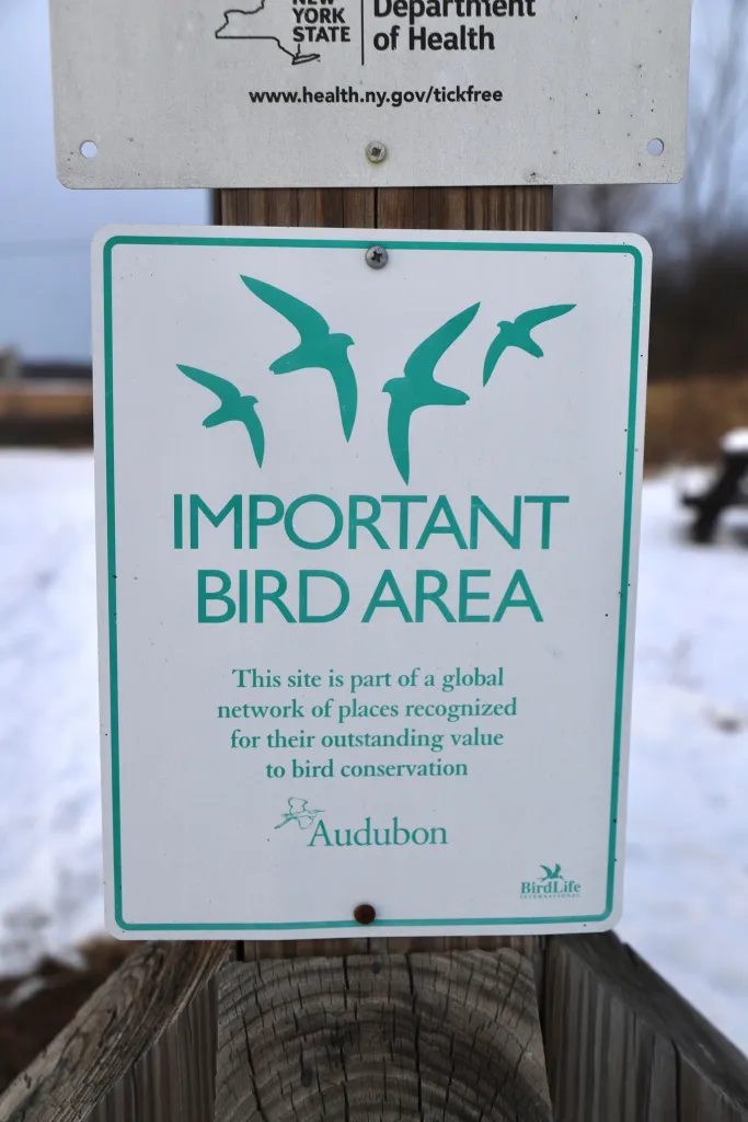 A sign for an 