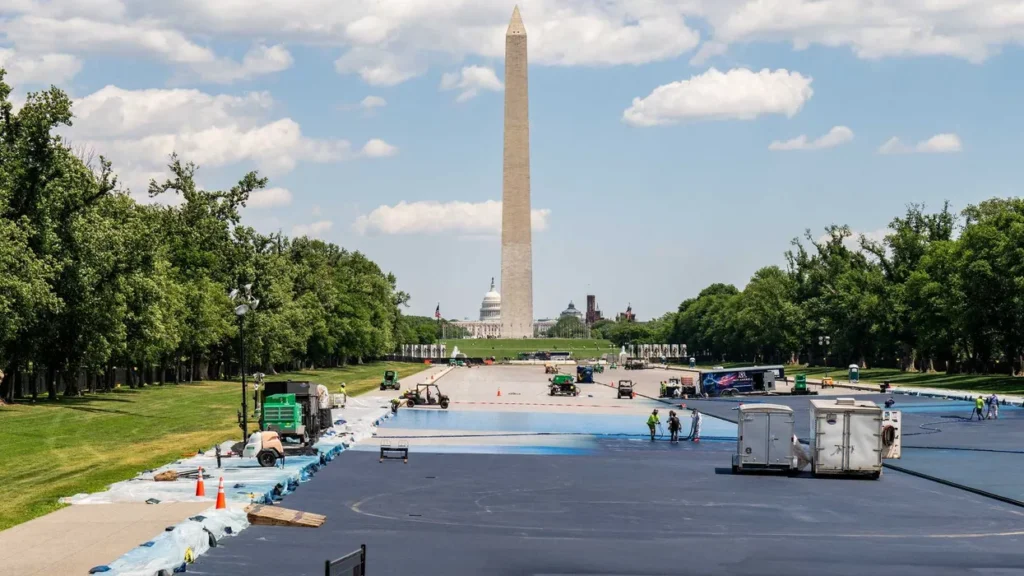 Trump admin unable to explain ‘serious injury’ threat as reflecting pool costs explode