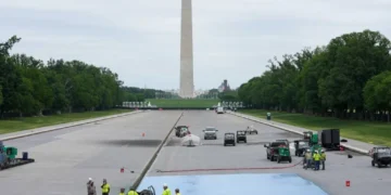 Trump gets a stark message as vandal goes after his pet project