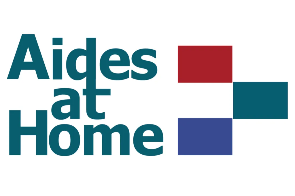 Aides at Home logo.
