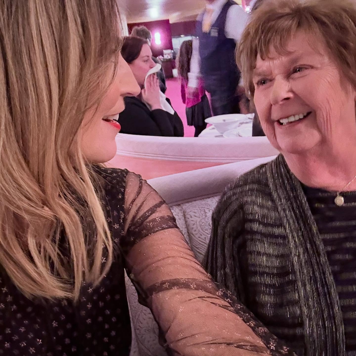 Savannah Guthrie with her mother, Nancy.