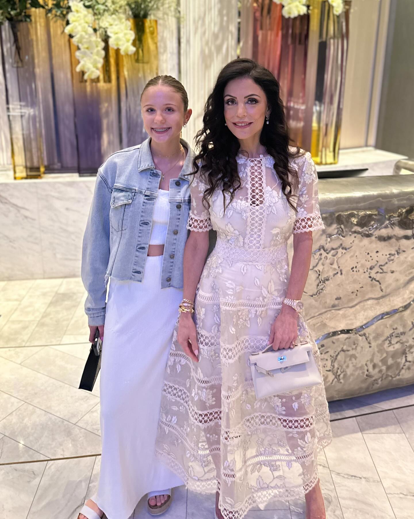 Bethenny Frankel with her daughter Bryn.
