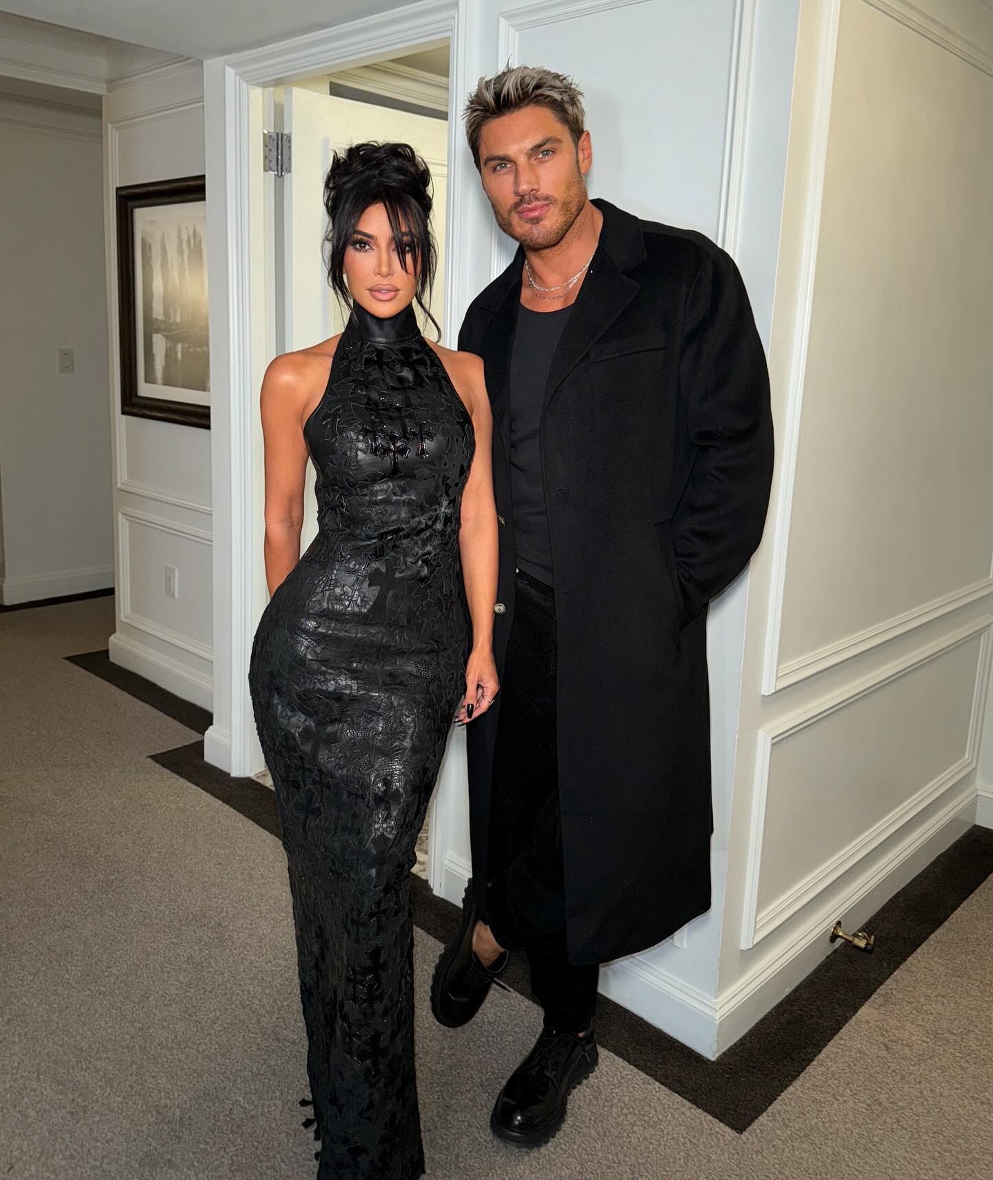 Kim Kardashian and Chris Appleton.