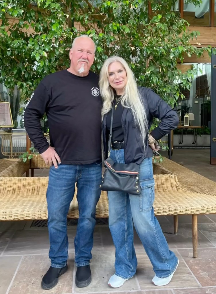 Darrell Sheets' ex-wife Kimber with a man.