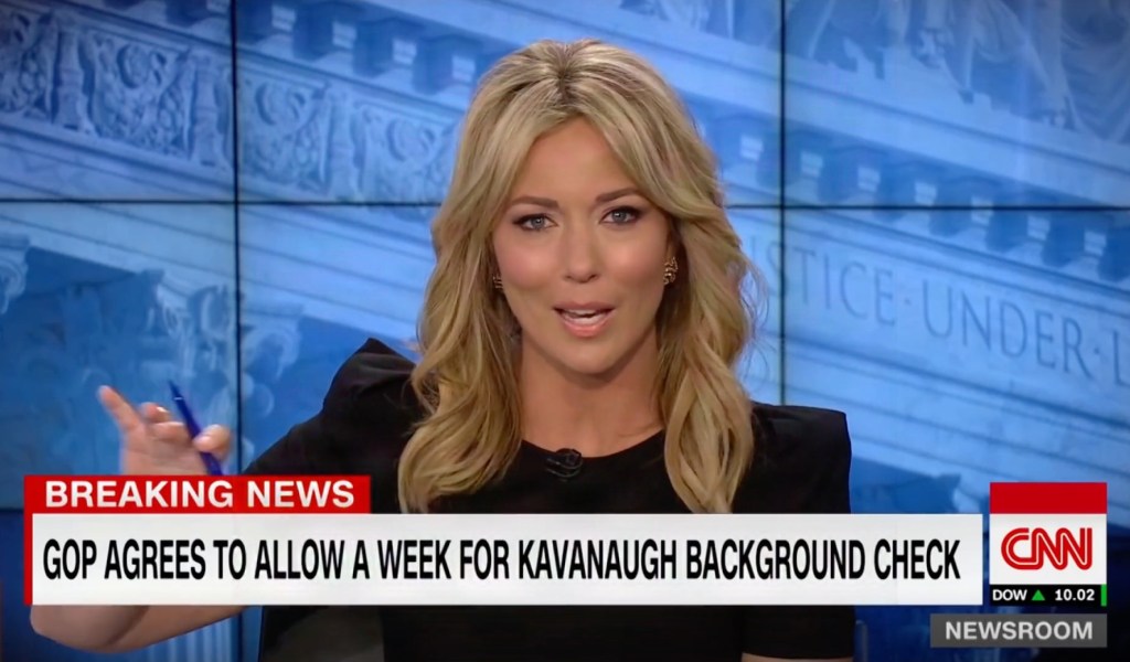 Baldwin referenced Christine Blasey Ford’s allegations against Brett Kavanaugh during a 2018 on-air monologue.