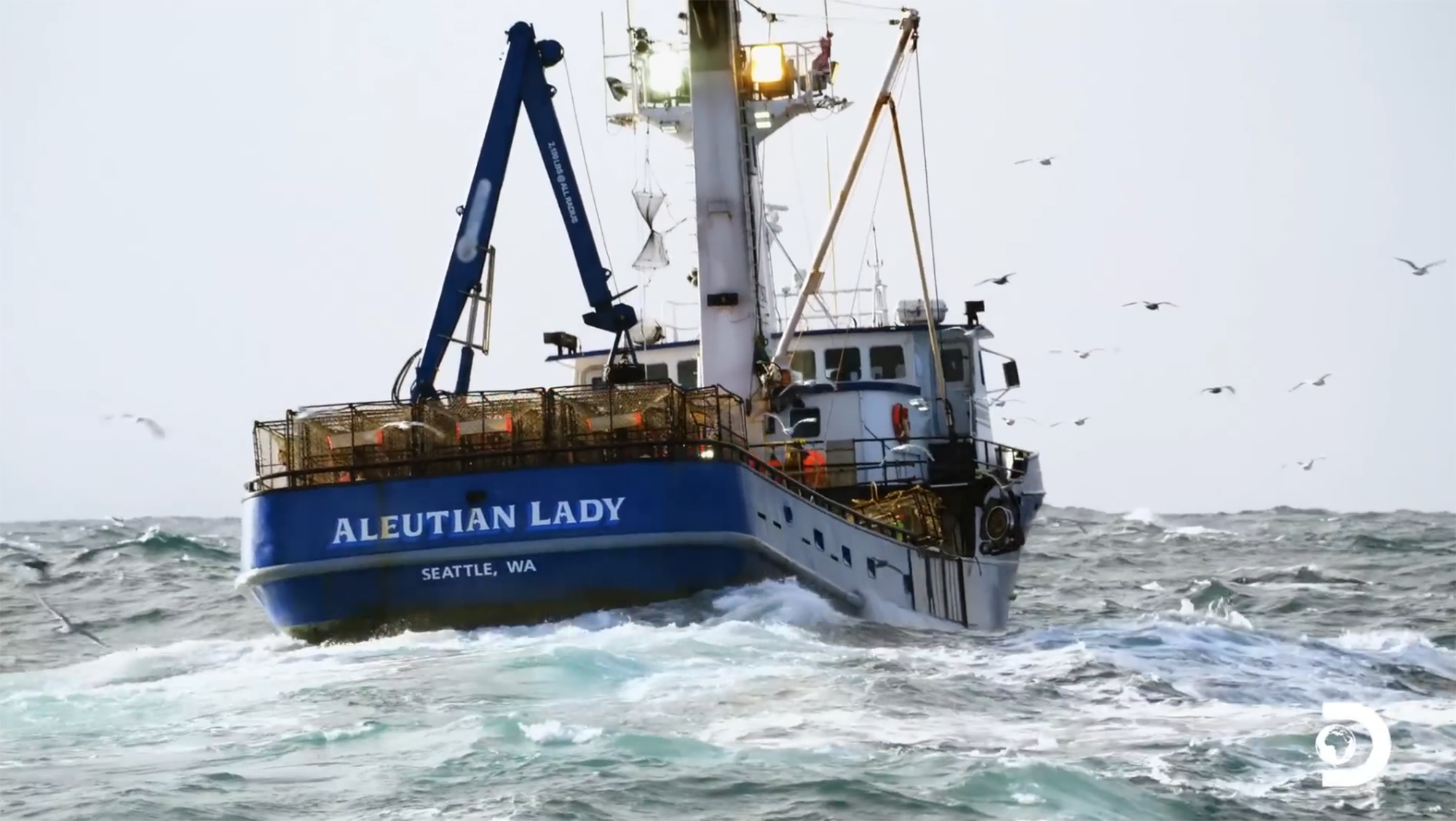 The fishing vessel 