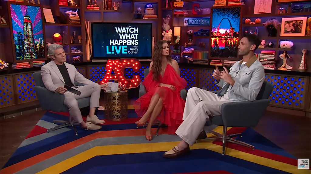 Carl Radke on Watch What Happens Live.