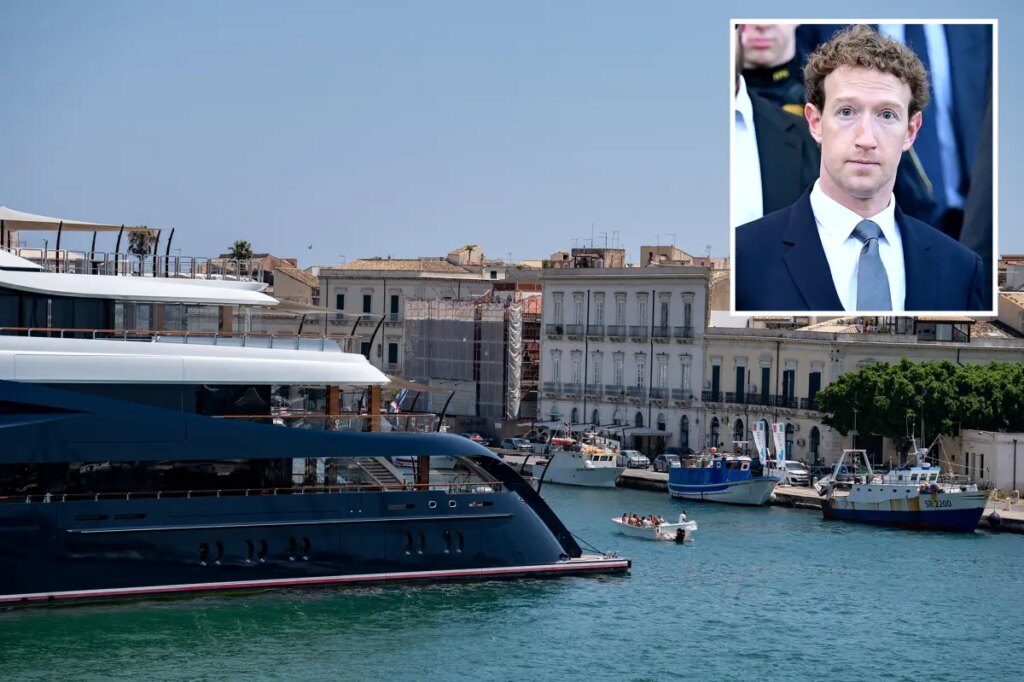 Mark Zuckerberg’s $300M superyacht draws boos cruising into Seattle as Meta slashes jobs there